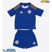 Leicester City Replica Home Minikit 2025-26 Short Sleeve (+ pants)